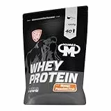 Mammut Nutrition Whey Protein Pulver Mango Passion Fruit – 1kg – 27g Protein pro Portion – Eiweißpulver mit hohem BCAA-Anteil – Perfekte Löslichkeit in Wasser & Milch – Ideale Zwischenmahlzeit