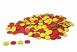 WISSNER Wendeplättchen für Kinder - 400 Stück - Erstklassiges Lernspielzeug für mathematische Kompetenzen & Cleveres Lernen mit Spaß in der Grundschule