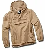 Brandit Summer Windbreaker US Version, Camel, XXL