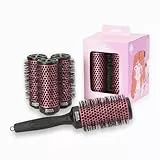 Olivia Garden Multibrush Curlers Kit - 4 Aufsätze & 1 abnehmbarer Griff - Größe 45 - Perfekt für Locken und Volumen