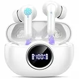 Rinsmola Wireless Earbuds Wireless Ohrhörer, IP7 Wasserdicht/USB-C