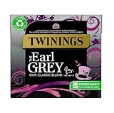 Twinings The Earl Grey Teebeutel, pflanzlich, 200 g, 80 Stück