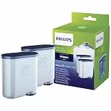 Philips AquaClean Filter, Kalkschutz, natürliche Kalkentfernung, verbesserter Kaffeegeschmack, einfache Installation, bis zu 5.000 Tassen ohne Entkalken, Click&Go-System, 2x Filter im Set (CA6903/22)