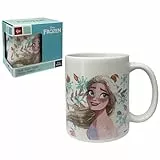 Keramiktasse Frozen II Disney Modell Mug Frühstücksschale 325 ml für Kinder