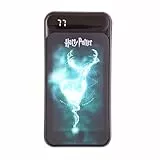 WONDEE Harry Potter Tragbares Ladegerät, externer Akku, 10.000 mAh, Harry Potter mit LED-Licht, Patronus-Effekt – Powerbank kompatibel mit Allen Smartphones, iPhone, Tablets, iPad und mehr