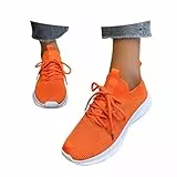 Generisch Sneakers Damen,Damen Sportschuhe rutschfest Atmungsaktiv Leichtgewichts Laufschuhe - Turnschuhe Sneaker Outdoor Running Tennis Walkingschuhe Straßenlaufschuhe Fitness Jogging Hallenschuhe