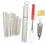 HOODANCOS 1 Satz Großes Öhr Nähnadeln Set Teiliges Set für DIY Stickerei und Kreuzstich Einfache Handhabung für Kreative Nähprojekte Rostfrei und Langlebig