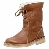 Generisch Schneeboots Damen Wasserdicht Winterschuhe Damen Gefüttert Schneestiefel Winterstiefel Wärme Gefüttert Wildleder Stiefeletten Schuhe Winterboots Mit Seitlichem Schuhe Winter