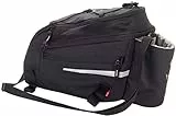 Vaude Silkroad L mit Snap-It Halterung Gepäckträgertasche 9+2l (Black SE)