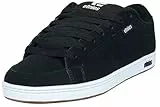Etnies Kingpin – Klassischer Skate-Heritage-Fashion-Stil mit angesagtem, verstärkte Cupsole, Alltagssneaker - Größe 42 - Farbe Black/White/Gum