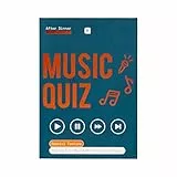 Talking Tables Musik-Quiz-Spiel | Spieleabend | Nach dem Abendessen, mehrere Spiele, Allgemeinwissen, Familienspaß, Freunde, Weihnachten, Geburtstag, Geschenk, Geschenk