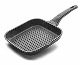 LACOR - 24125 - Grillpfanne glatt Eco Stein 24 cm - schwarz