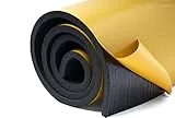 Foamzz Schaumstoff, vielseitig verwendbar, für Auto, Boot, Wohnmobil, Isolationsrolle, mitteldichte Schaumstoffpolsterung mit Klebstoff, 152,4 x 40,6 x 1,27 cm