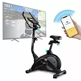 Bluefin Fitness Tour FIT Heimtrainer | Heimtrainer für den Heimgebrauch | Pulssensor | Kinomap-kompatibel | Fahrradcomputer | LCD-Konsole | Heimtrainer mit Magnetwiderstand, A Schwarz 2023