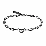 Liebeskind Berlin Damen-Handketten Edelstahl (schwarz) LJ-0343-B-V, 20