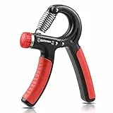 NIYIKOW Handtrainer Unterarmtrainer, Einstellbarer Widerstand 10-60kg, Grip Griffkraft Trainer, Fingertrainer, Hand Unterarm Trainingsgerät, Für Sportler und Wiederherstellung der Hand - Orange