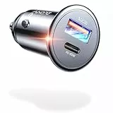 AINOPE 67.5W Volllast Zigarettenanzünder USB C [99% Unsichtbar], 12V USB Adapter Auto Ladegerät USB C [PD45W & QC3.0] Kfz Ladegerät für Galaxy S25 Ultra, iPhone 16 Pro Max, Xiaomi 15, iPad Air 17