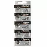 Energizer Batteries 371 / 370 (SR920W SR920SW) Silver Oxide Watch Battery. On Tear Strip, 5 Pack