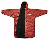 Northcore Beach Basha Pro - Vier Saison Wickelrobe L/XL - Rot