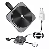 RoRoSkin 4-in-1 MagSafe Ladestation Apple Watch und iPhone, MagSafe Kompatibel 15W Qi2-Zertifiziertes Ladegerät, Faltbares Reise-Ladepad für iPhone 17/16/15/14/13/12, Apple Watch AirPods, 30W Netzteil