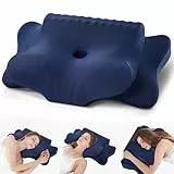 FAIORD Nackenkissen Kopfkissen, Memory Foam Kissen Ergonomisches Kopfkissen, Nackenstützkissen für Seitenschläfer, Rücken und Bauchschläfer
