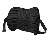 Generisch Lendenkissen,Memory Schaum Lordosenstütze Kissen,Ergonomisches Lendenwirbelkissen Stuhl Rückenstützkissen Lendenwirbelstütze für Auto,Lendenwirbelstütze,Bett,für Sofa,Rückenkissen,Bürostuhl