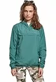 Urban Classics Damen Ladies Basic Pull Over Jacket Windjacke, paleleaf, XXL