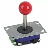 Arcade-Joystick Sanwa, 1 Stück, Klassischer Wettkampfstil, 4-Wege-Happ-Arc-Ball für Arcade-Spiele, Arcade1up-Ersatz 2 4 8-Wege-Spiel-Joystick