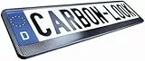 HP-Autozubehör 18511 Kennzeichenhalter Carbonlook