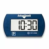 Needit elektronische Parkscheibe Park Mini I automatische Parkscheibe elektrisch mit Zulassung vom Kraftfahrt-Bundesamt I Digitale Parkuhr mit 2 Displays I maximale Funktion in minimalem Format