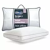 Silentnight Luxury Hotel Collection Box-Stützkissen – Rücken- und Seitenschläferkissen in Hotelqualität mit Boxwand-Design für zusätzliche Kopf-, Nacken- und Schulterunterstützung – 1 Stück