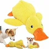 Sunshine smile 25 * 28cm Ente Hundespielzeug,Anti Stress Ente Hund,Quietschspielzeug Hund Kuscheltier,Interaktives Hundespielzeug Unzerstörbar,Dog Toys für Kleine, Mittlere Hunde