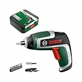 Bosch Akkuschrauber IXO (7. Generation; 3,6V; 2,0Ah; 5,5Nm; mit Mikro-USB-Kabel; schraubt bis zu 190 Schrauben; in Aufbewahrungsbox)
