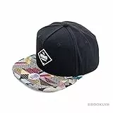 Djinns Herren Caps/Sna ack Ca Rubber Aztek Schwarz Verstellbar