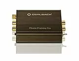 Oehlbach Phono PreAmp Pro - Phono-Vorverstärker - für Plattenspieler mit MM- oder MC-Tonabnehmer, kompakt & leistungsstark - metallic braun