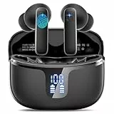 Bluetooth Kopfhörer, 2026 Stereo-Bass 3.0 Kopfhörer Kabellos Bluetooth, ENC Noise Cancelling Wireless Earbuds, 48 Std Spielzeit USB-C in Ear Ohrhörer, IP-X7 Wasserdicht Headphones Sport Gym Running