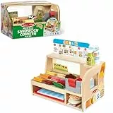 Melissa & Doug - Sandwich-Shop, 52-teilig, Aus Holz und Filz, Rollenspiel, Für Kinder ab 3 Jahren - FSC zertifizierte