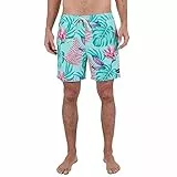 babylegs Division Herren Cannonball Volley 17' Badeshorts, Tropical Mist, L