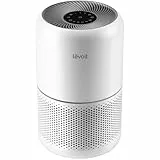 LEVOIT Luftreiniger HEPA Luftfilter, bis zu 44㎡, Air Purifier gegen Schimmel Staub Pollen Gerüche Tierhaare, 4 Ersatzfilter zur Auswahl, Timer leiser Schlafmodus, Mondweiß