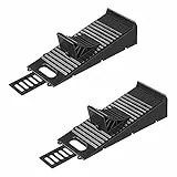 ProPlus Ausgleichskeil Unterlegkeil schwarz Set von 2 Stück