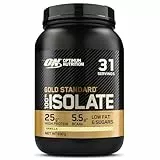 Optimum Nutrition Gold Standard 100% Whey Proteinisolat Pulver, Geschmack Vanilla, 930g, 31 Portionen