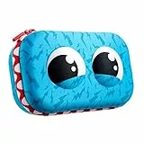 ZIPIT Wildlings Federmäppchen für Jungen, Großes Mäppchen für die Schule, Organizer-Etui für Kinder, Federmappe Blau