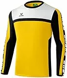 Erima Herren Sweatshirt 5-Cubes Trainingssweat, Gelb/Schwarz/Weiß, M, 107533