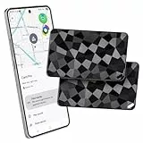 Reyke Wallet Tracker Card 2 Pack – Slim Bluetooth Tracker Karte kompatibel mit Apple Find My & Android Find Hub, Wiederaufladbare Karte für Geldbörse, Koffer & Reisepass