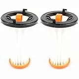2X Austauschfilter kompatibel mit AEG AEF144, AEF 144-9001671537 | kompatibel mit Electrolux EF144, EF 144-9001671529 Staubsauger, Handstaubsauger | 2 Stück | Staubsaugerfilter - Filter | Zubehör