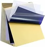 Stencil Papier Tattoo Transferpapier, Unihuby 20 Blatt Tattoo Papier A4 Tattoos Stencil Paper 4 laryer Matrizenpapier Tattoos