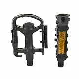 Fischer Erwachsene Pedale Pedale MTB Kunststoff, schwarz, One Size, 85836