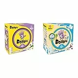 Zygomatic Dobble Classic + Dobble Waterproof, Reaktionsspiel für die ganze Familie, Eco-Sleeves, Familienspiel und Kartenspiel, 2-8 Spieler, Ab 6+ Jahren, 15 Minuten, Deutsch