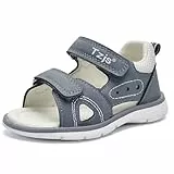TZJS Jungen Sandalen Kinder Mode Offene Zehe Sommer Sandalen Outdoor Bequeme Strandschuhe (Blau 23)