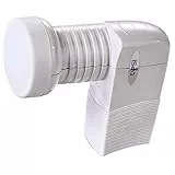 Hama Quadswitch-LNB Lypsi (ideal für HD TV, UHD und 3D) mit integriertem Multischalter für vier Teilnehmer